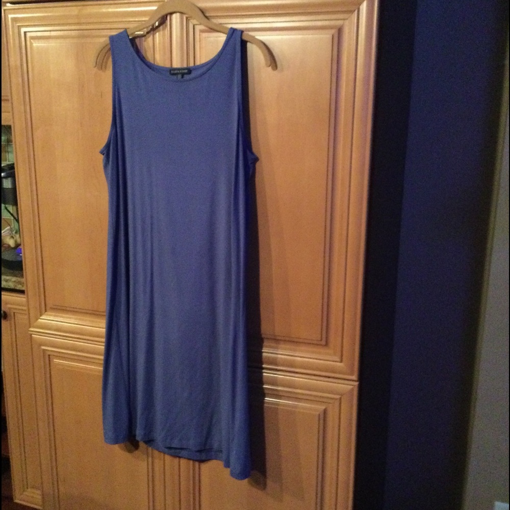 Eileen Fisher short sleeve dress size medium.